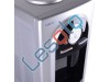 Кулер для воды напольный с холодильником LESOTO 555 L-B silver-black